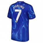 Günstige Fußballtrikots Chelsea Sterling 7 Heimtrikot 2024-25 Kurzarm